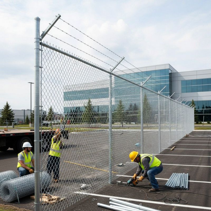 Business Fence Installation