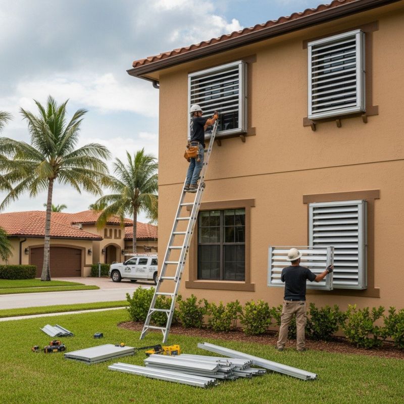 Hurricane Fence Installation detail